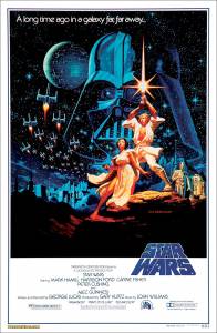 Hildebrandt Star Wars movie poster